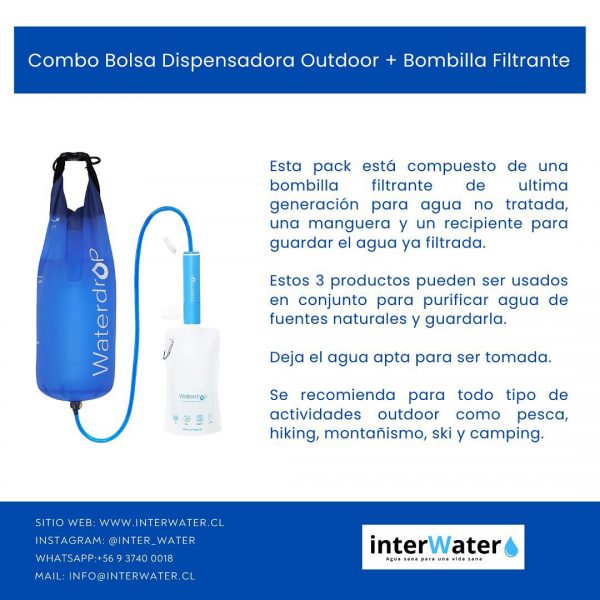 Combo Bolsa Dispensadora Outdoor + Bombilla Filtrante - Image 2